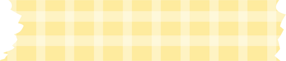 Checkered Yellow Washi Tape